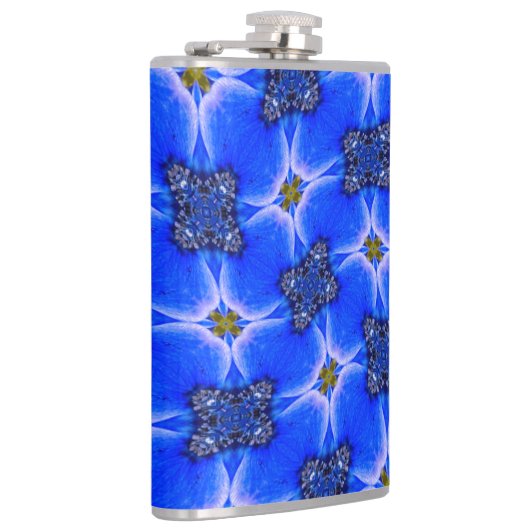 Anemone Muster Flachmann (Rechts)