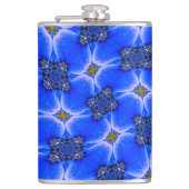 Anemone Muster Flachmann (Vorderseite)