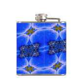 Anemone Muster Flachmann (Rückseite)