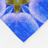 Anemone Muster Fleecedecke (Ecke)