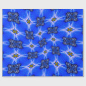 Anemone Muster Geschenkpapier (Flach)