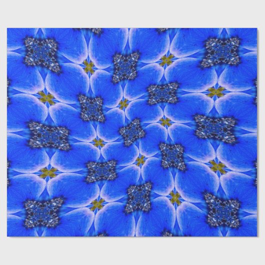 Anemone Muster Geschenkpapier (Flach)