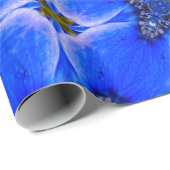 Anemone Muster Geschenkpapier (Rolleneckpunkt)