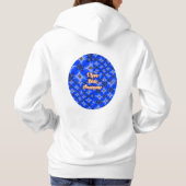 Anemone Muster Hoodie (Rückseite)