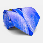 Anemone Muster Krawatte (Gerollt)