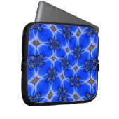 Anemone Muster Laptopschutzhülle (Vorne Rechts)