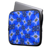 Anemone Muster Laptopschutzhülle (Vorderseite Links)