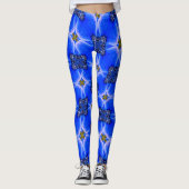Anemone Muster Leggings (Vorderseite)