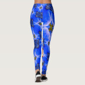 Anemone Muster Leggings (Rückseite)