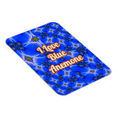 Anemone Muster Magnet (Rechte Seite)