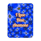 Anemone Muster Magnet (Vertikal)
