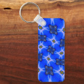 Anemone Muster Schlüsselanhänger (Vorderseite)