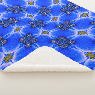 Anemone Muster Sherpadecke