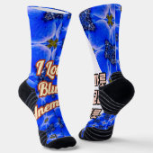 Anemone Muster Socken (Gewinkelt)