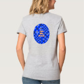 Anemone Muster T-Shirt (Rückseite)