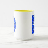 Anemone Muster Tasse (Zentrum)