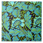 Anemone-Muster von William Morris, Fliese (Vorderseite)