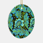 Anemone-Muster von William Morris, Keramik Ornament (Rechts)