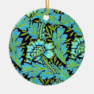 Anemone-Muster von William Morris, Keramik Ornament