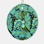 Anemone-Muster von William Morris, Keramik Ornament (Links)