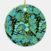 Anemone-Muster von William Morris, Keramik Ornament (Hinten)