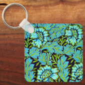 Anemone-Muster von William Morris, Schlüsselanhänger (Vorderseite)