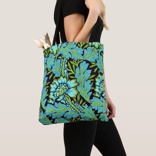 Anemone-Muster von William Morris, Tasche (Von Nahem)