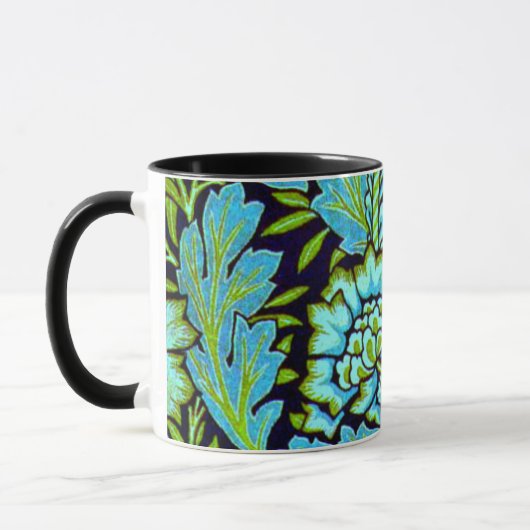 Anemone-Muster von William Morris, Tasse (Links)