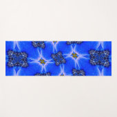 Anemone Muster Yogamatte (Vorderseite (Horizontal))