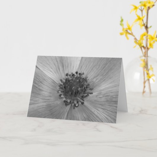 Anemone/Noir, Karte (Gelbe Blume)