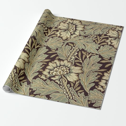 Anemone Pattern von William Morris Geschenkpapier (Ungerollt)