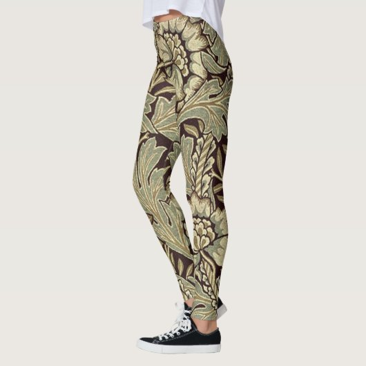 Anemone Pattern von William Morris Leggings (Links)