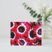 Anemone Postkarte (Stehend Vorderseite)