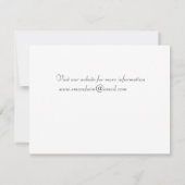 Anemone, ranunculus, Band Save The Date (Rückseite)