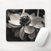 Anemone Sepia Blumenfotografie Mauskissen Mousepad (Mit Mouse)