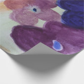 Anemone Spring Blume Geschenkpapier (Ecke)