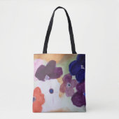 Anemone Spring Blumen Tote Tasche (Vorderseite)