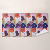 Anemone Spring Flowers Badehandtuch (Badehandtuch)