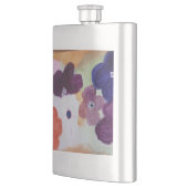 Anemone Spring Flowers Classic Flask Flachmann (Links)