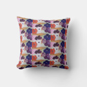 Anemone Spring Flowers Cushion Kissen (Vorderseite)