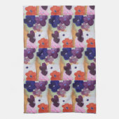 Anemone Spring Flowers Teetuch Geschirrtuch (Vertikal)