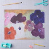 Anemone Spring Flowers Tissue Paper Seidenpapier (Basteln)