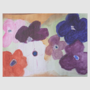 Anemone Spring Flowers Tissue Paper Seidenpapier