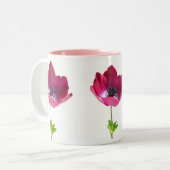 Anemone-Tasse Zweifarbige Tasse (Vorderseite Links)
