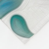 'Anemone' Tricolor cavalier Vlies Decke MEDIUM (Ecke)