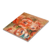 Anemone von Renoir Impressionist Painting Fliese (Seite)