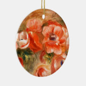 Anemone von Renoir Impressionist Painting Keramik Ornament (Rechts)