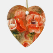 Anemone von Renoir Impressionist Painting Keramik Ornament (Rechts)