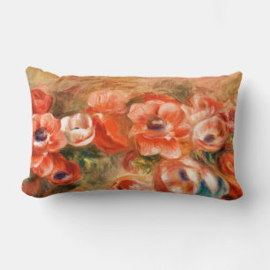 Anemone von Renoir Impressionist Painting Lendenkissen