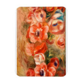 Anemone von Renoir Impressionist Painting Magnet (Vertikal)